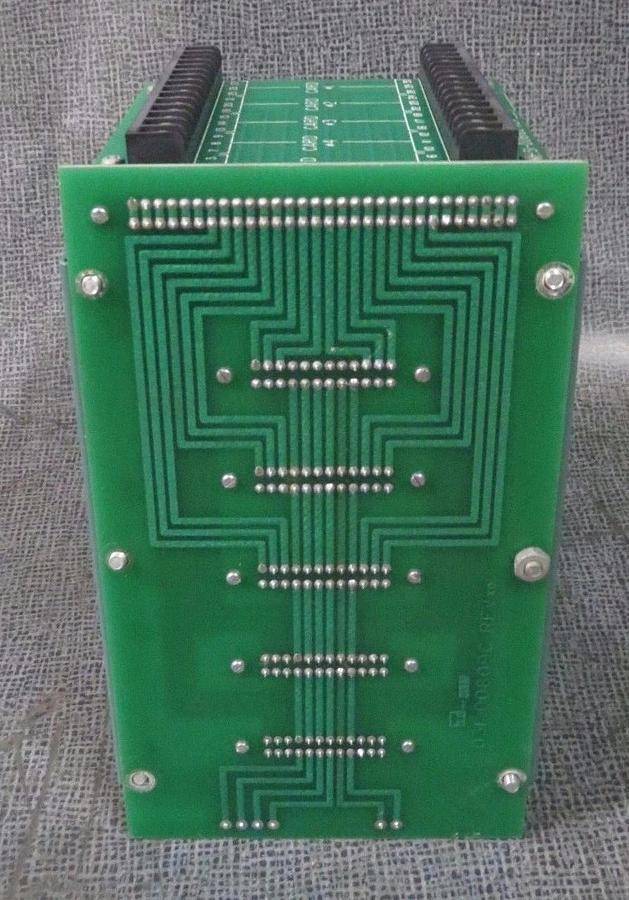 Used YORK 5 SLOT PLC CHASSIS 031-00809C REV A WITH FRONT BOARD 031-00816C