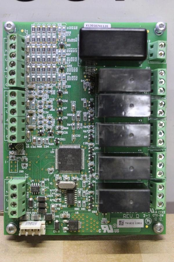 Used TRANE STARTER CIRCUIT BOARD 6400-2698-01 REV. D X13650741120 REV. T *WARRANTY*