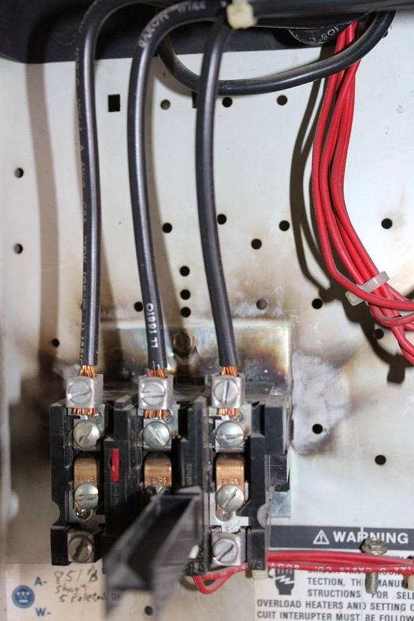 Used WESTINGHOUSE MCC MOTOR CONTROL BUCKET FREEDOM 2100 24" SIZE 2 CL75250