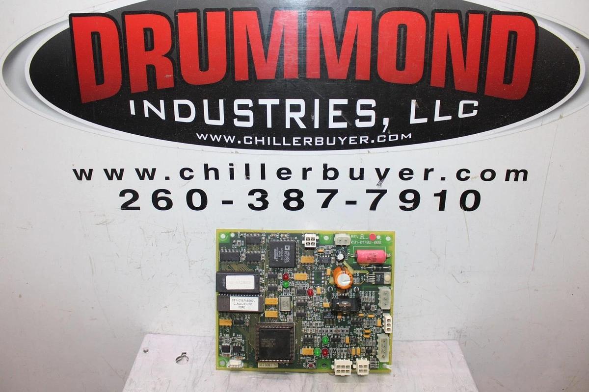Used YORK CHILLER ADAPTIVE CAPACITY CONTROL CIRCUIT BOARD 031-01782-000 REV. A