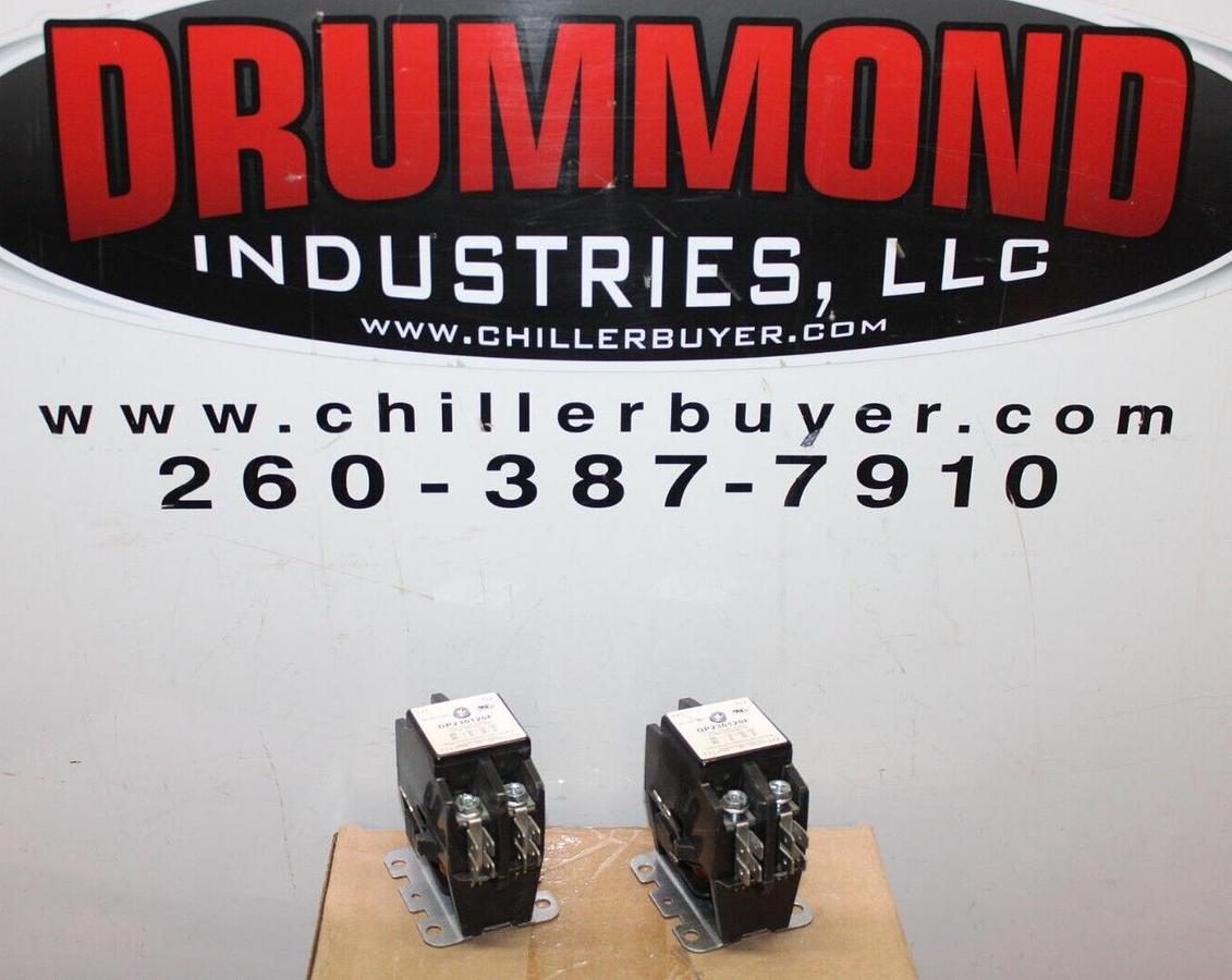 Used LOT OF 2 INTERNATIONAL REFRIDGERATION PRODUCTS CONTACTOR DP230120F 600V 30A