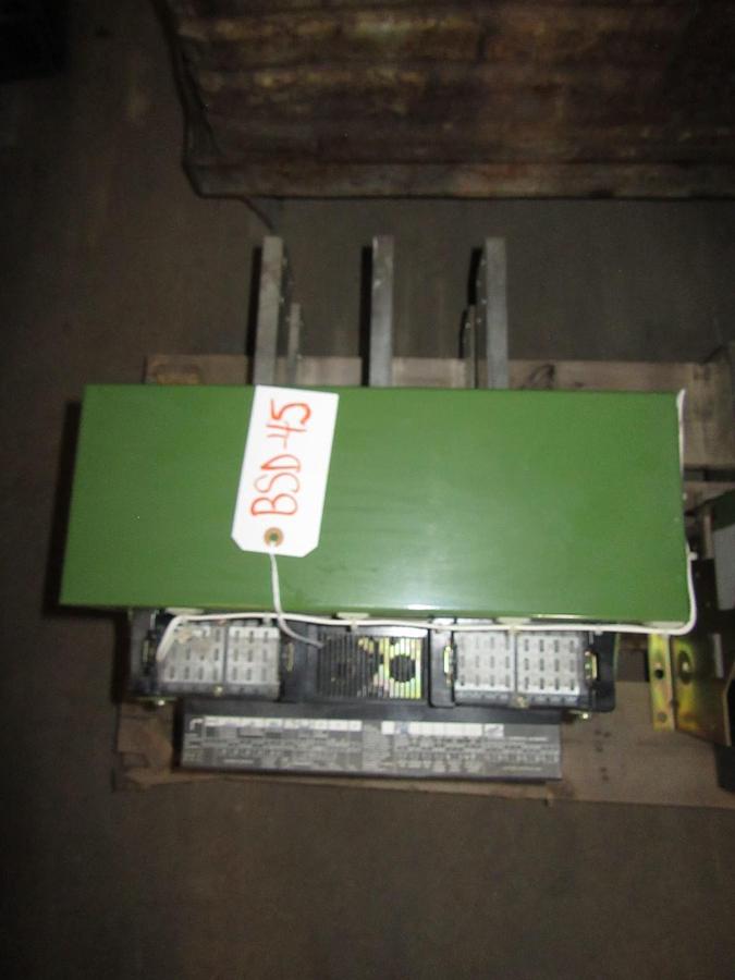 Used (1) MERLIN GERIN MASTERPACT CIRCUIT BREAKER MP20-H1 3P 600V 50/60HZ 2000A STR58U