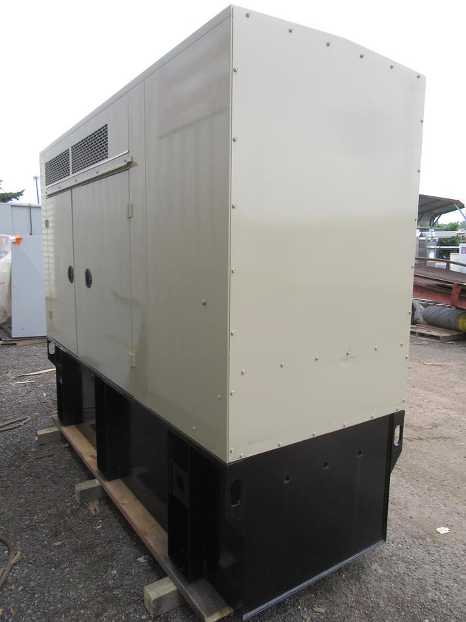 Used 60 KW DIESEL GENERATOR KATOLIGHT 120/240V RE-CONNECTABLE SOUND ENCLOSED 204 HRS