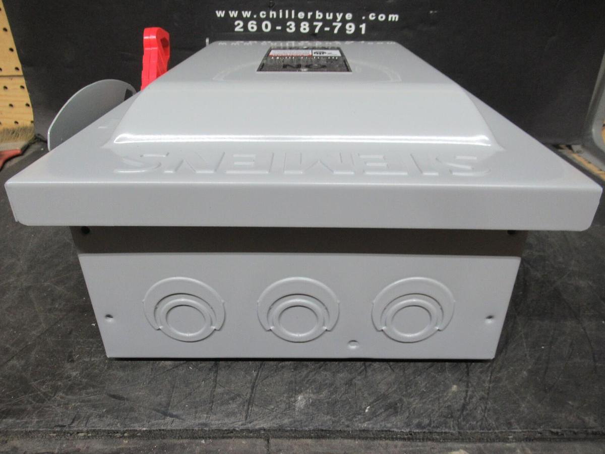 NEW IN BOX SIEMENS HEAVY DUTY FUSIBLE SAFETY SWITCH HNF362 600 VAC 60 AMP