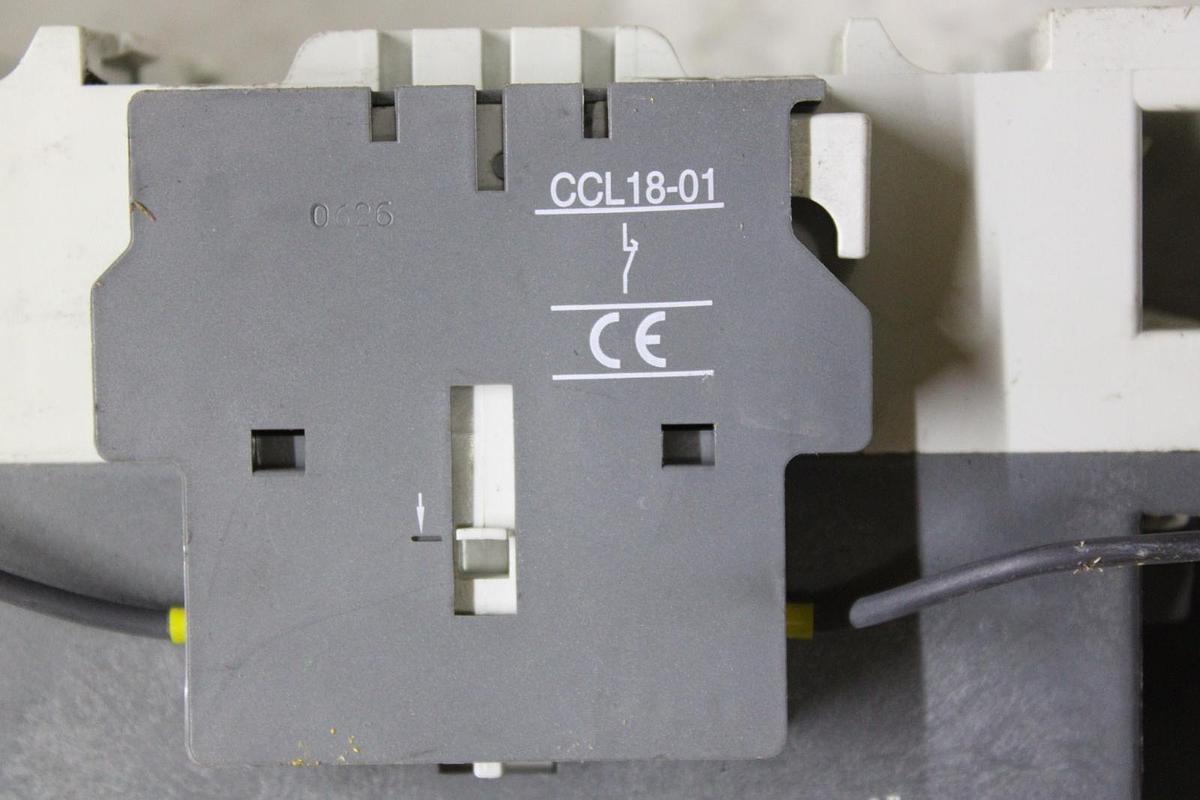 Used ABB CONTACTOR AE95-30 125 AMP 600 VOLT 3-POLE 3-PHASE 75 HP COIL: 48 VDC