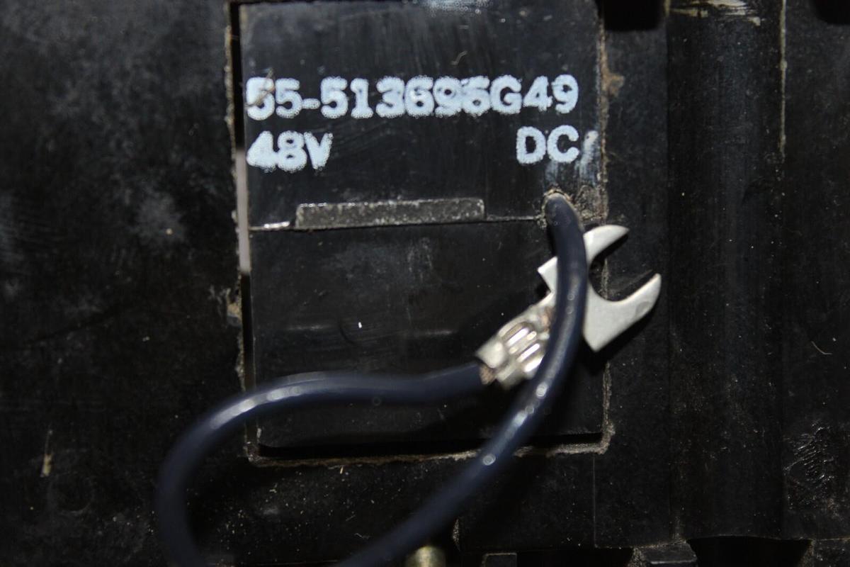 Used GENERAL ELECTRIC INDUSTRIAL RELAY CR120-BD083 COIL: 48 VDC **WARRANTY**