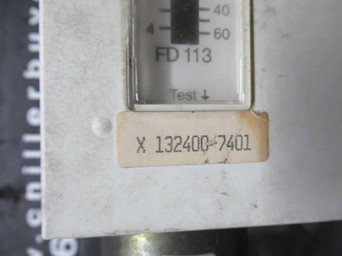 Used TRANE / ALCO PRESSURE CONTROL GAUGE X132400-7401 / FD113-SNBAA-000-07401