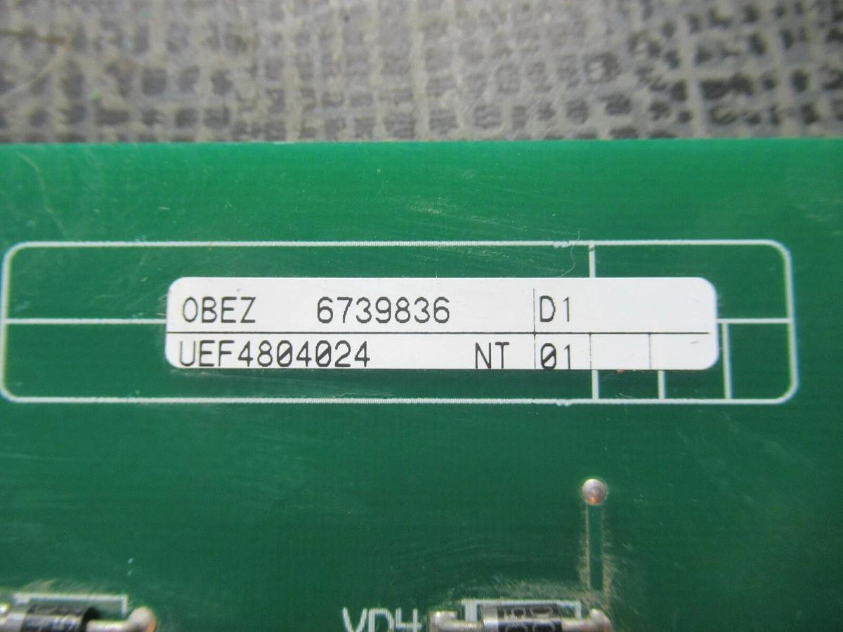 Used MERLIN GERIN CIRCUIT BOARD OBEZ 6739836 **WARRANTY INCLUDED**
