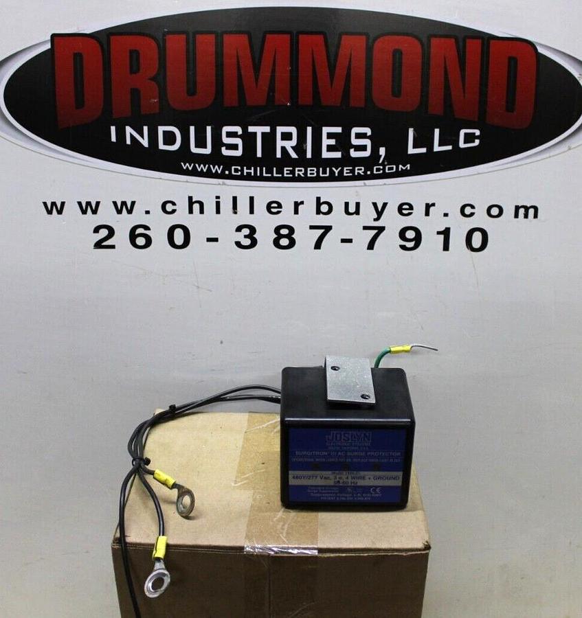 Used JOSLYN SURGITRON III AC SURGE PROTECTOR 1456-21 480Y/277 VAC 3-PHASE 4-WIRE