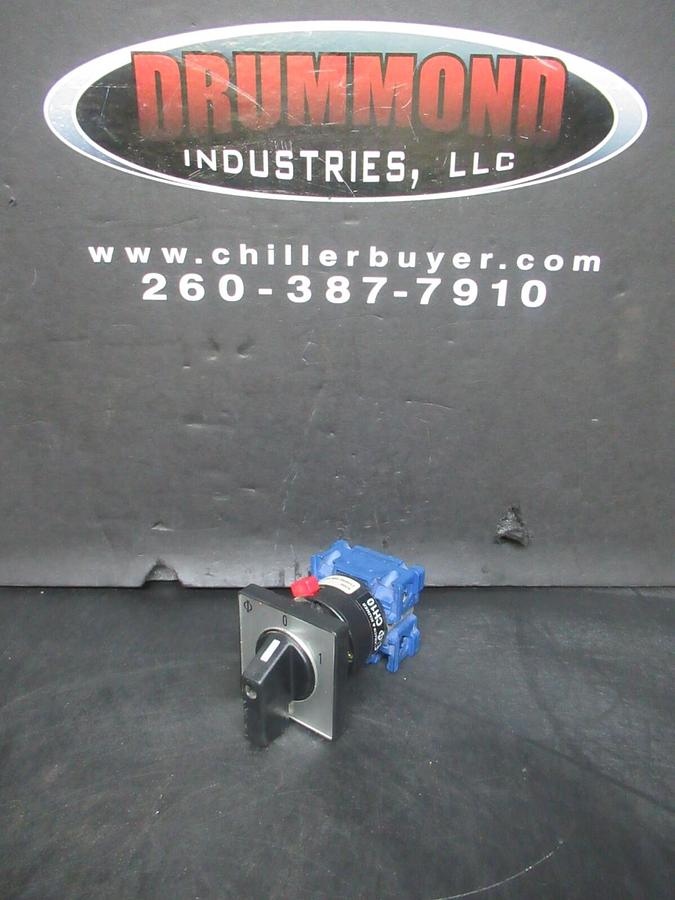 Used KRAUS + NAIMER ROTARY SWITCH CH10 A200 F55694/006-DES 600 VAC 20 AMP 5 HP