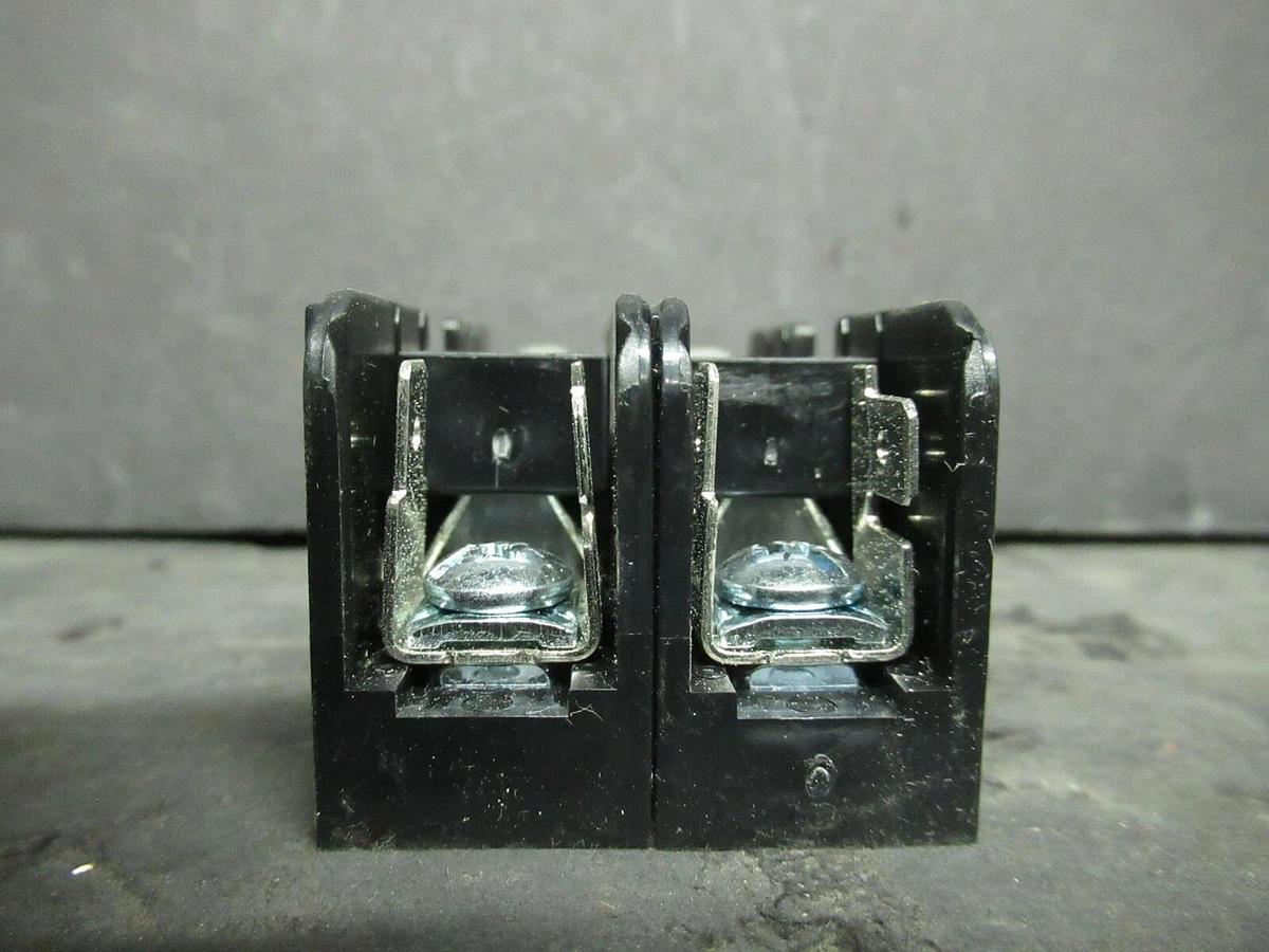 Used LITTELFUSE FUSE LUG SET L60030C-2PQ 600 VOLTS 30 AMP **WARRANTY INCLUDED!**