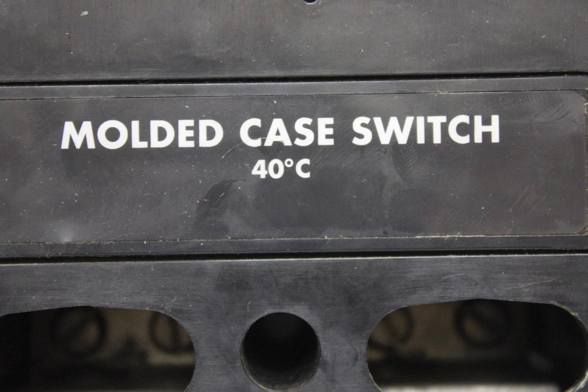 Used EATON MOLDED CASE SWITCH LS36060YE 600 AMP 600 VAC 3-POLE 50/60 HZ *WARRANTY*