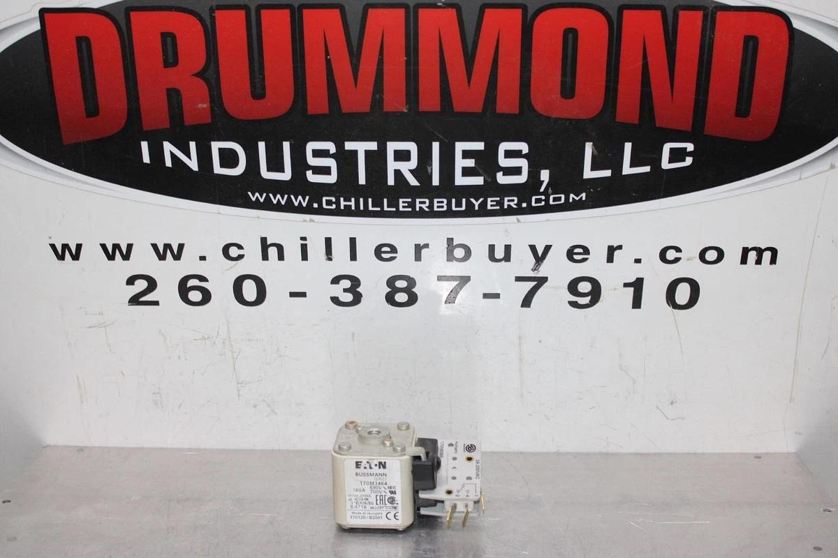 Used EATON BUSSMANN SQUARE BODY FUSE 170M3464 700 VAC 160 AMP *WARRANTY*