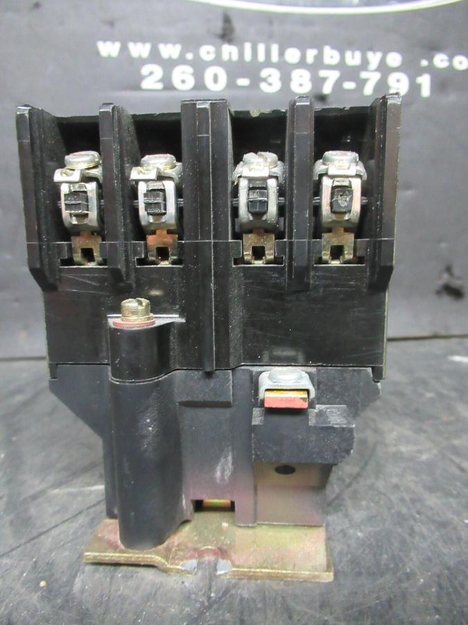Used WESTINGHOUSE INDUSTRIAL CONTROL RELAY AR4A 600 VOLT 10 AMP COIL: 120 V