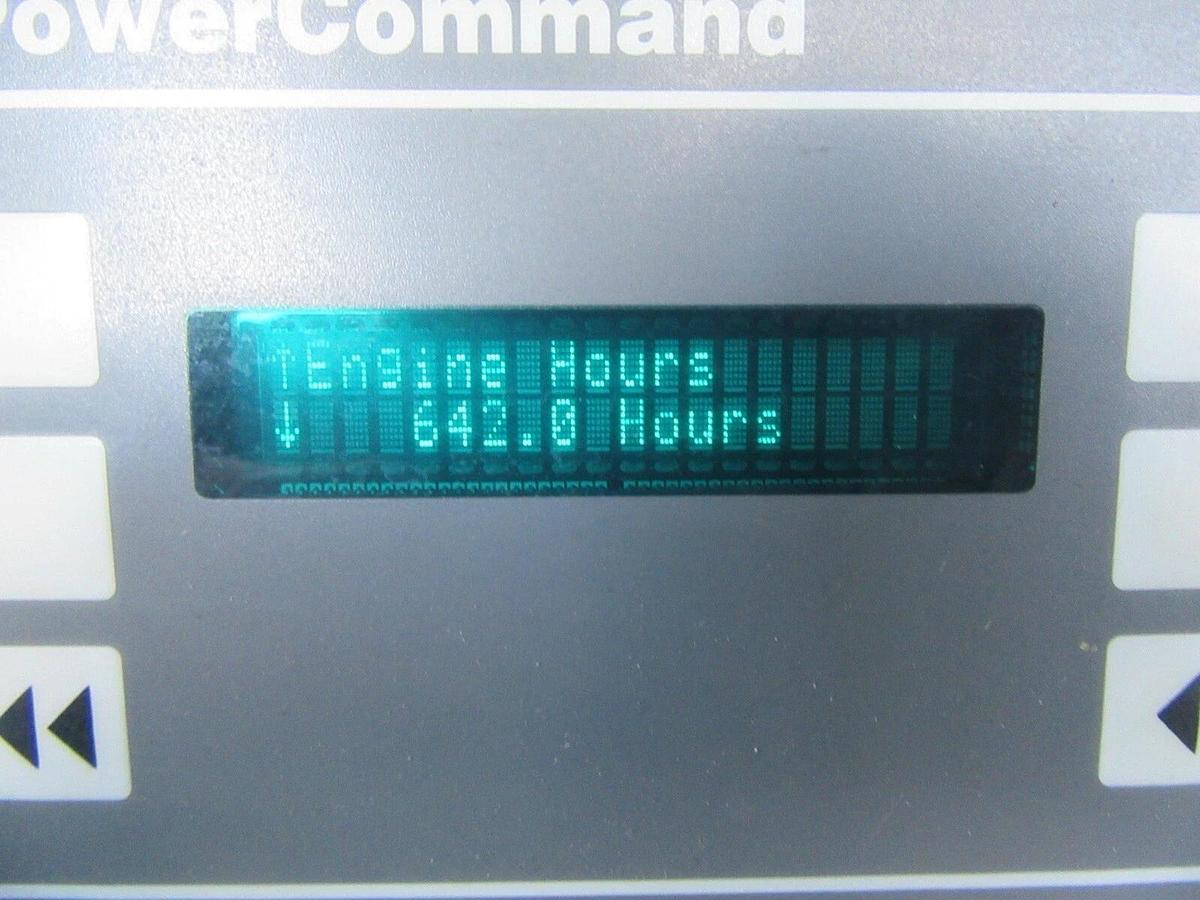 Used 35 KW GENERATOR NATURAL GAS LP PROPANE CUMMINS ONAN 120/240 VOLT 1 PH 642 HRS