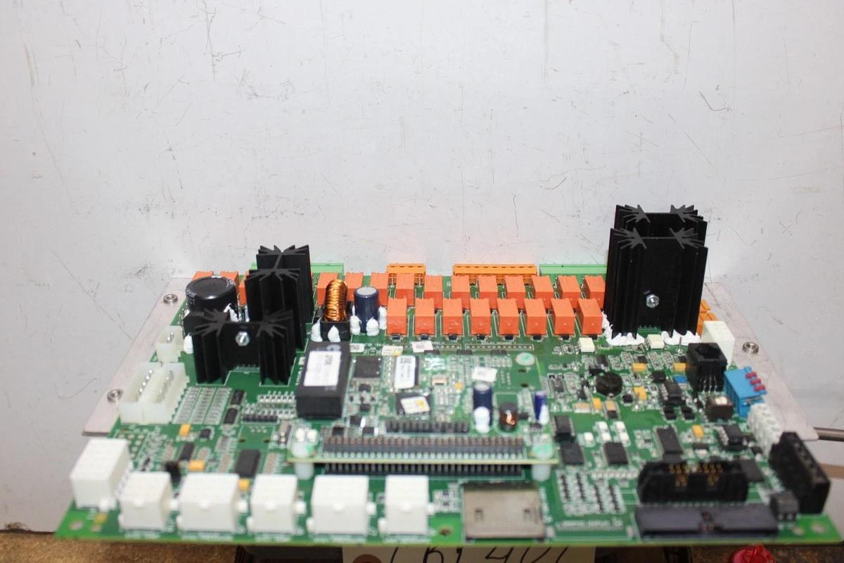 Used YORK HVAC CONTROL I/O CIRCUIT BOARD 031-02550-000 REV. L W/ 031-02630-001 REV. F