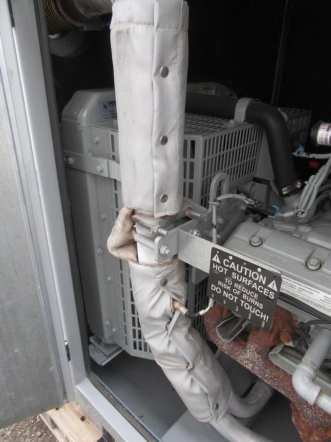 Used 30 KW GENERATOR MTU 4.3 NAT. GAS LP PROPANE 120/240 VOLT 1PH 231 HRS 40KW 2014