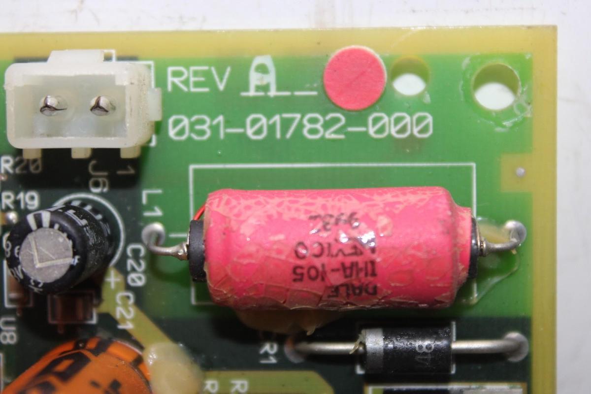 Used YORK CHILLER ADAPTIVE CAPACITY CONTROL CIRCUIT BOARD 031-01782-000 REV. A