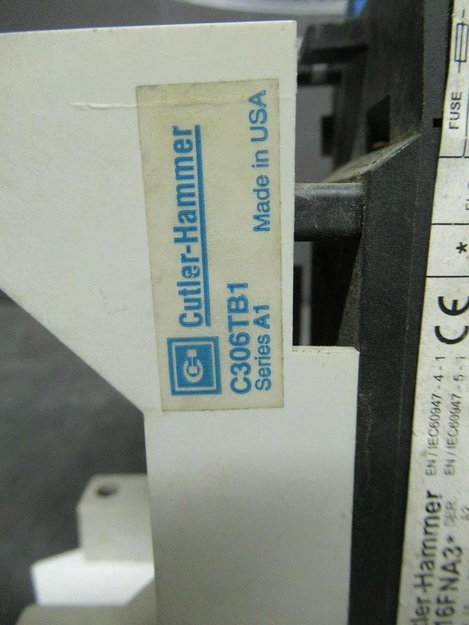 Used CUTLER HAMMER OVERLOAD RELAY C316FNA3* SER. A2 **WARRANTY INCLUDED**