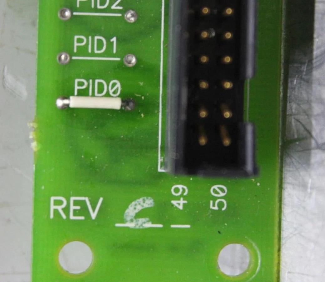Used YORK JOHNSON CONTROLS DISPLAY INPUT CIRCUIT BOARD 031-01765-001 REV. C