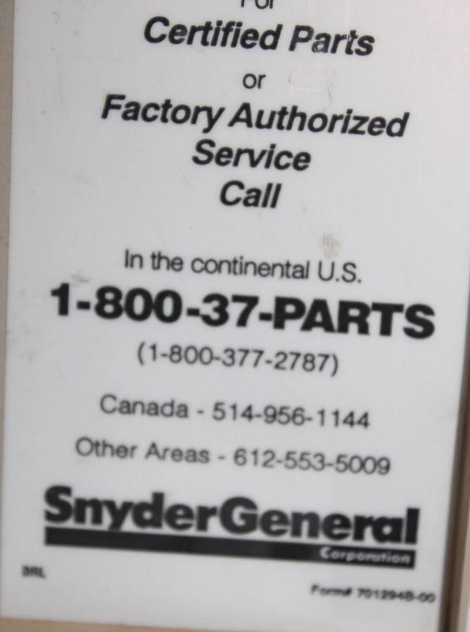 Used MCQUAY MICROTECH CONTROL PANEL 070200105 REV. 0A 735030431 **WARRANTY**