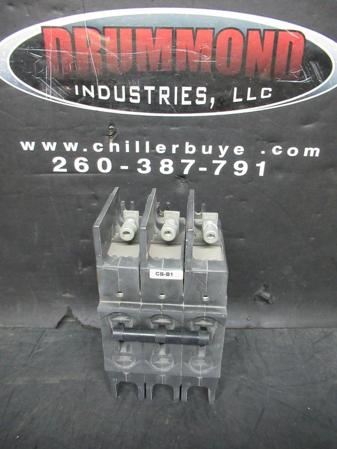 Used AIRPAX LINE BREAKER HH83XB539-B 219-3-2600-539 37 AMP TRIP 600 VAC 3-POLE