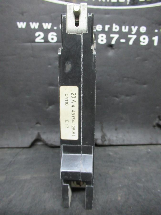 Used SQUARE D SINGLE POLE BREAKER EGB14020 20 AMP 277 VAC **WARRANTY INCLUDED**