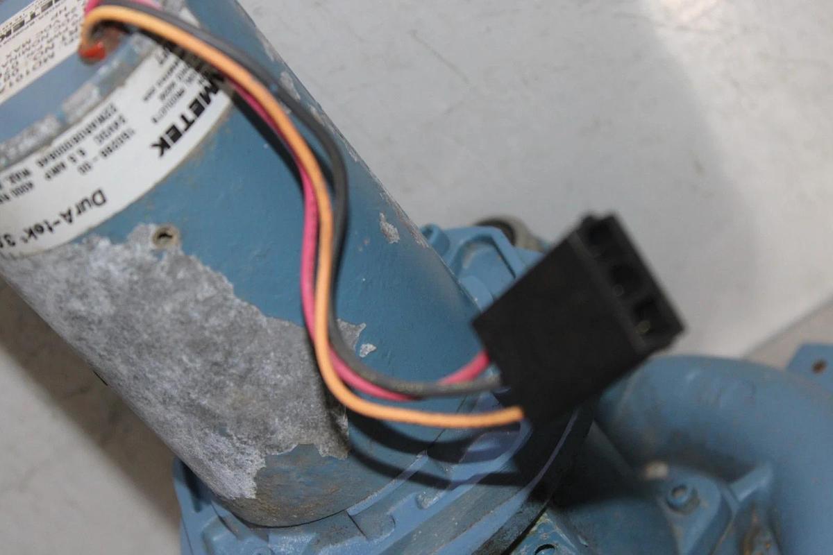 Used AMETEK DURA-TEK 3.0 ROTRON REGENATIVE BLOWER 081318 24 VDC 0.25 HP 6.5A 4000 RPM