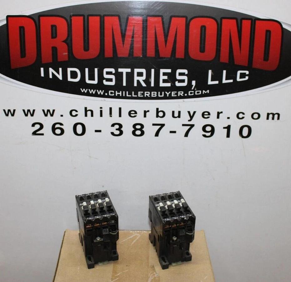 Used ABB CONTACTOR B12-30-10 21 AMP 600 VAC 3-POLE 10 HP *LOT OF 2*