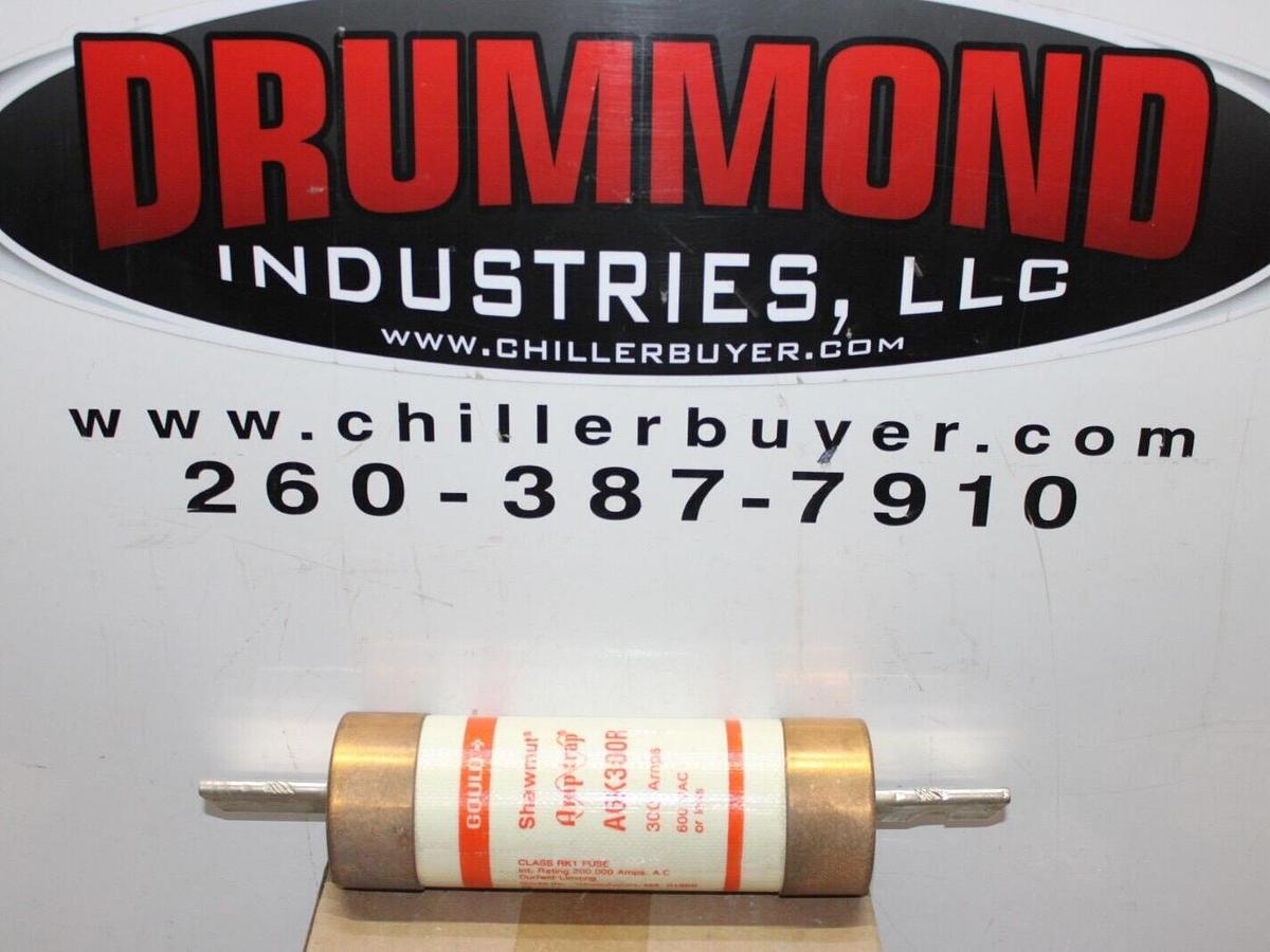 Used GOULD SHAWMUT AMPTRAP A6K300R 300 AMP 600 VAC RK-1 **WARRANTY INCLUDED**