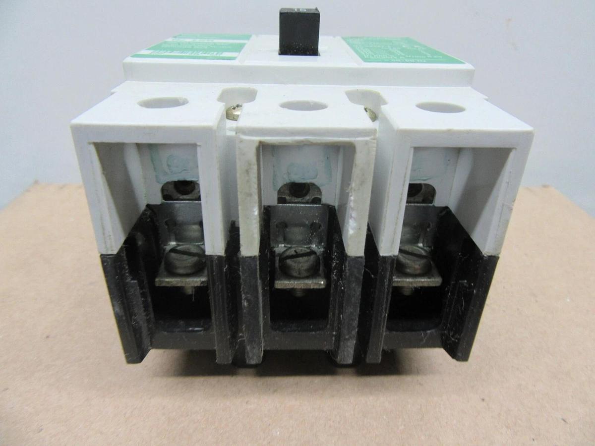 Used CUTLER HAMMER CIRUIT BREAKER GI 125 15 AMP 3-POLE 480/277 VAC **WARRANTY**