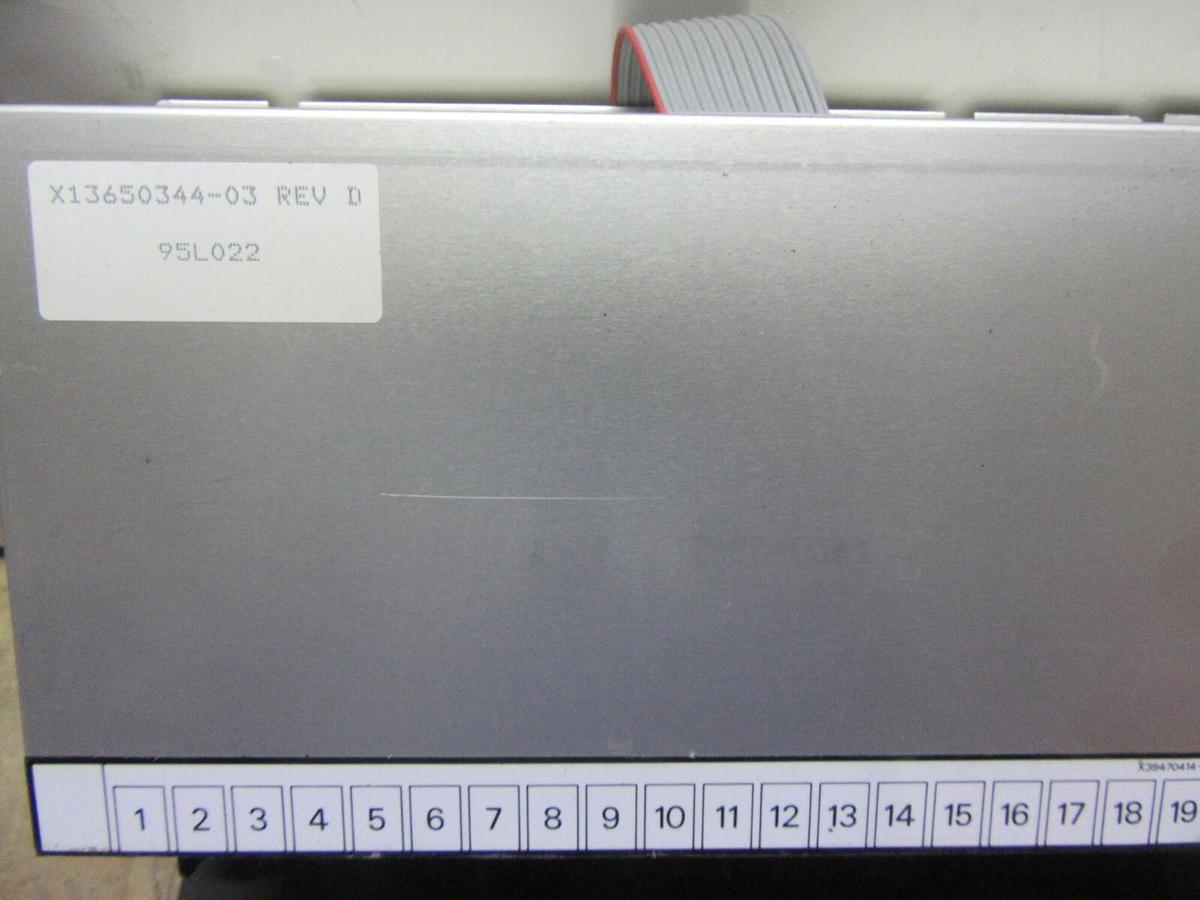 Used TRANE CHILLER CONTROL MODULE X13650309-05 W/ X13650344-03 & X13650307-01