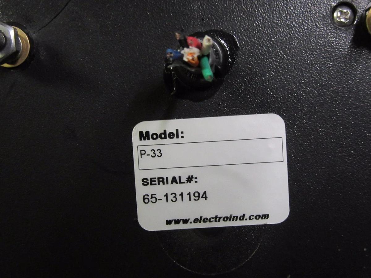 Used ELECTRO INDUSTRIES P-33 POWER METER DISPLAY MODULE READOUT **WARRANTY**