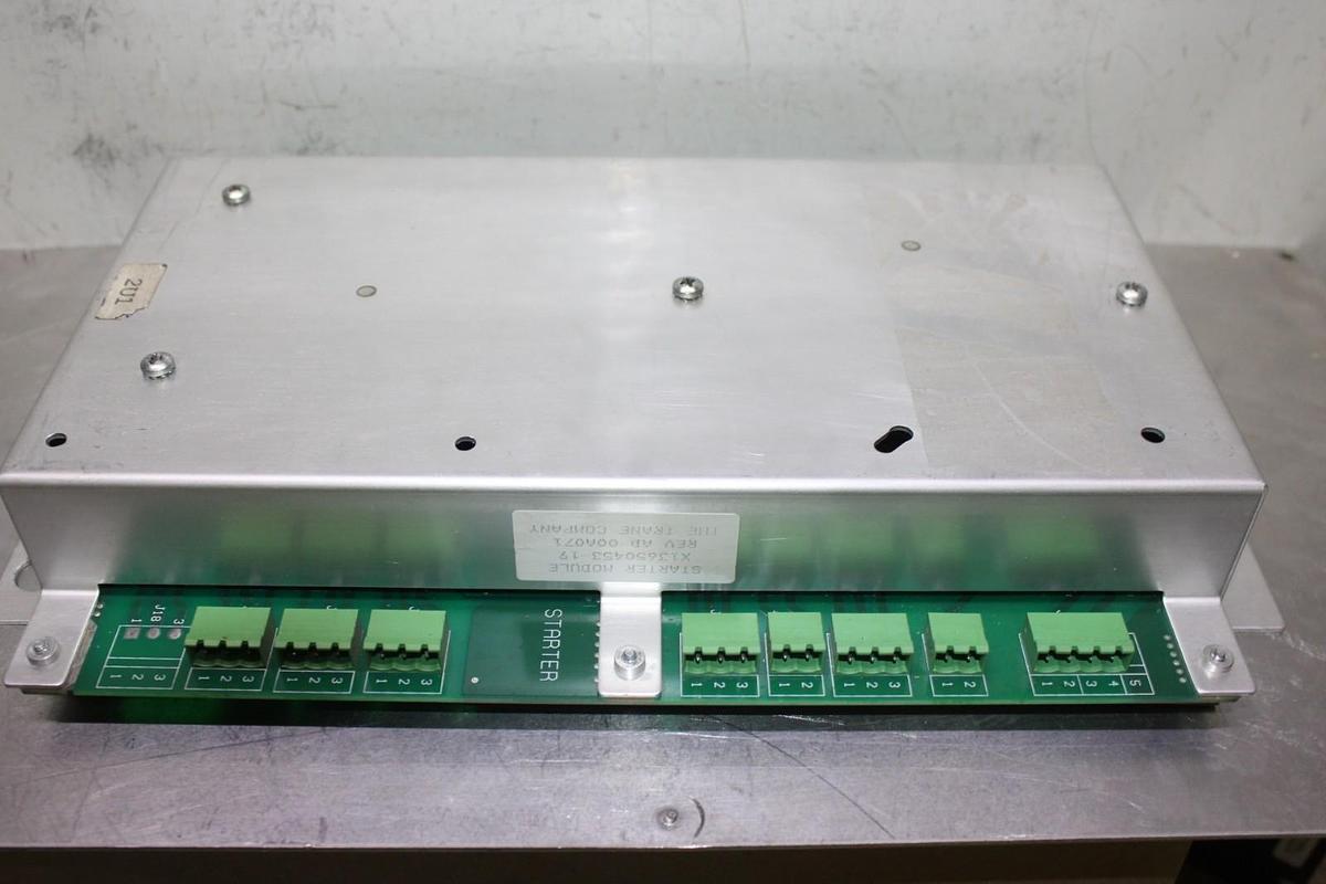 Used TRANE CHILLER STARTER MODULE X13650453-19 REV. AD M172300-LA032527
