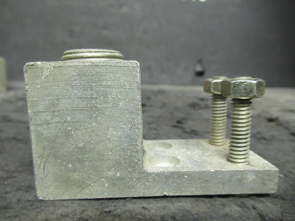 Used (3) MARATHON 97475 1 BARREL MECHANICAL WIRE CONNECTOR LUG TAP 500MCM - #4 POSTS