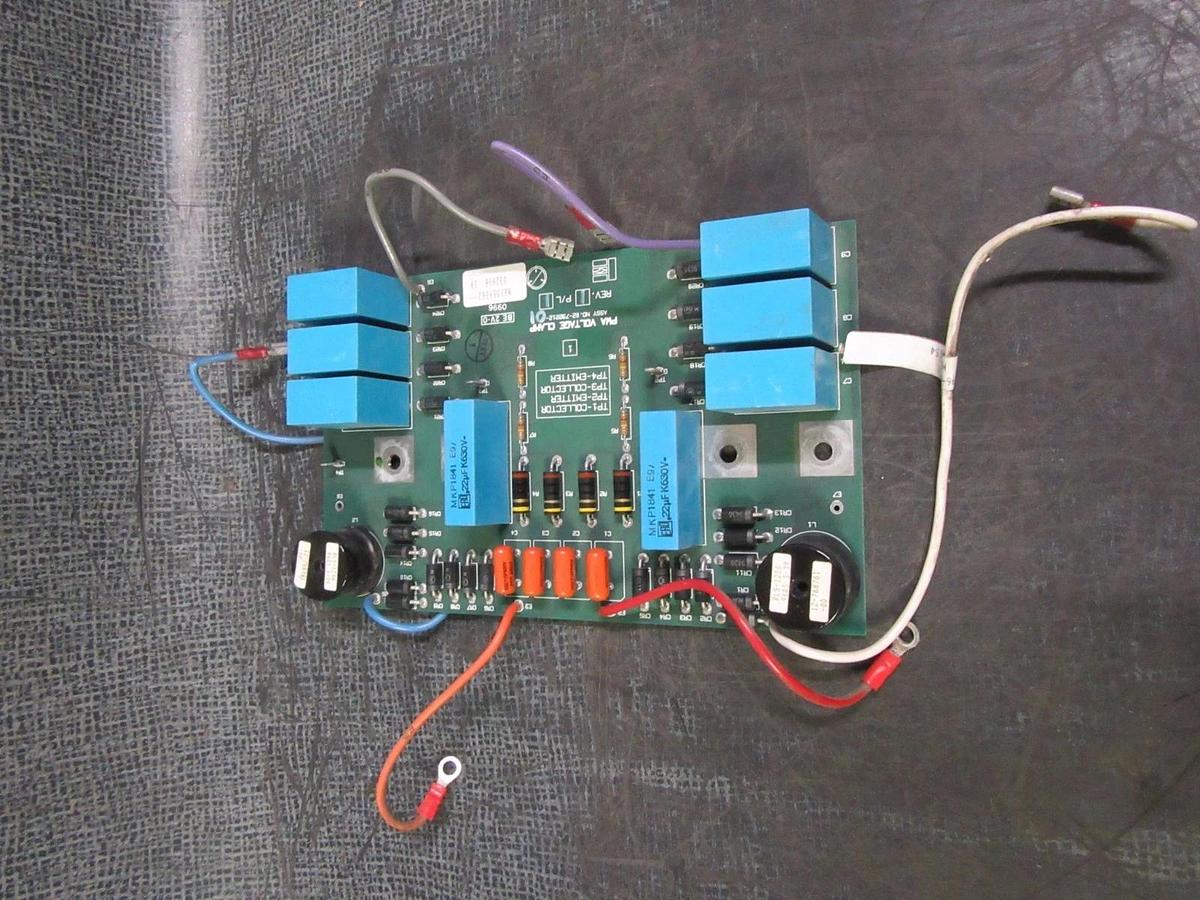 Used LIEBERT PWA VOLTAGE CLAMP ASSY: 02-792212-01 REV 1 P/L 1 ** WARRANTY INCLUDED **