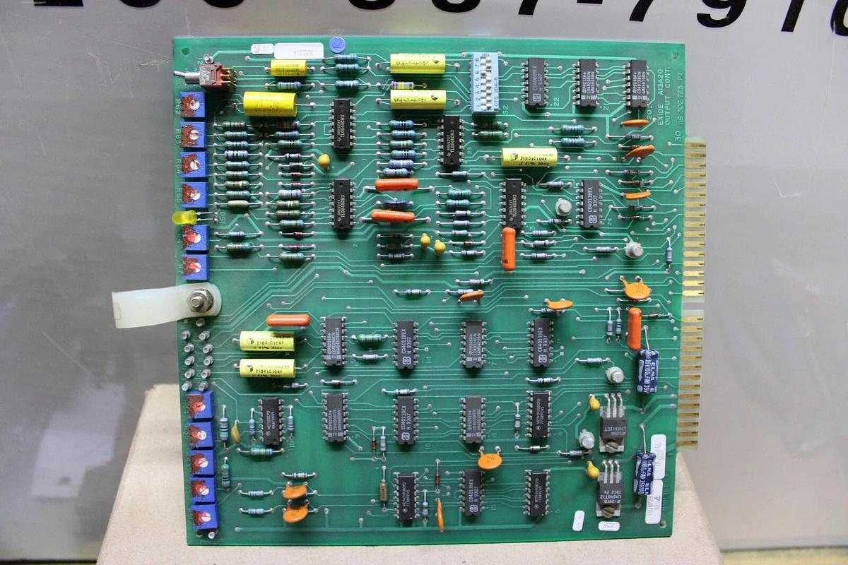 Used EXIDE CIRCUIT BOARD OUTPUT CONTROL 118-302-723-P2 101072911-R6 **WARRANTY**