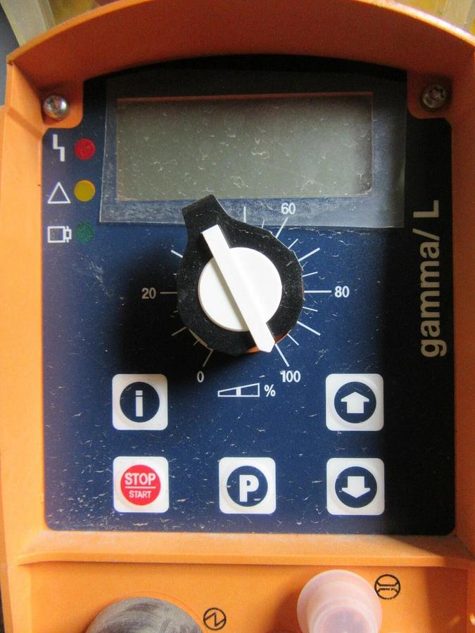 Used PROMINENT FLUID CONTROLS METERING DOSING PUMP GALA1602PVT 17 W 0.55 GPH 2.1 LPH