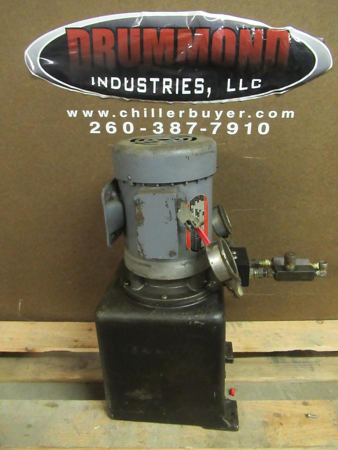 Used HYDRAULIC PUMP DAYTON 3-PHASE 3N234-A 3/4 HP 3450 RPM 60 HZ 1.0 SF LINE OILER