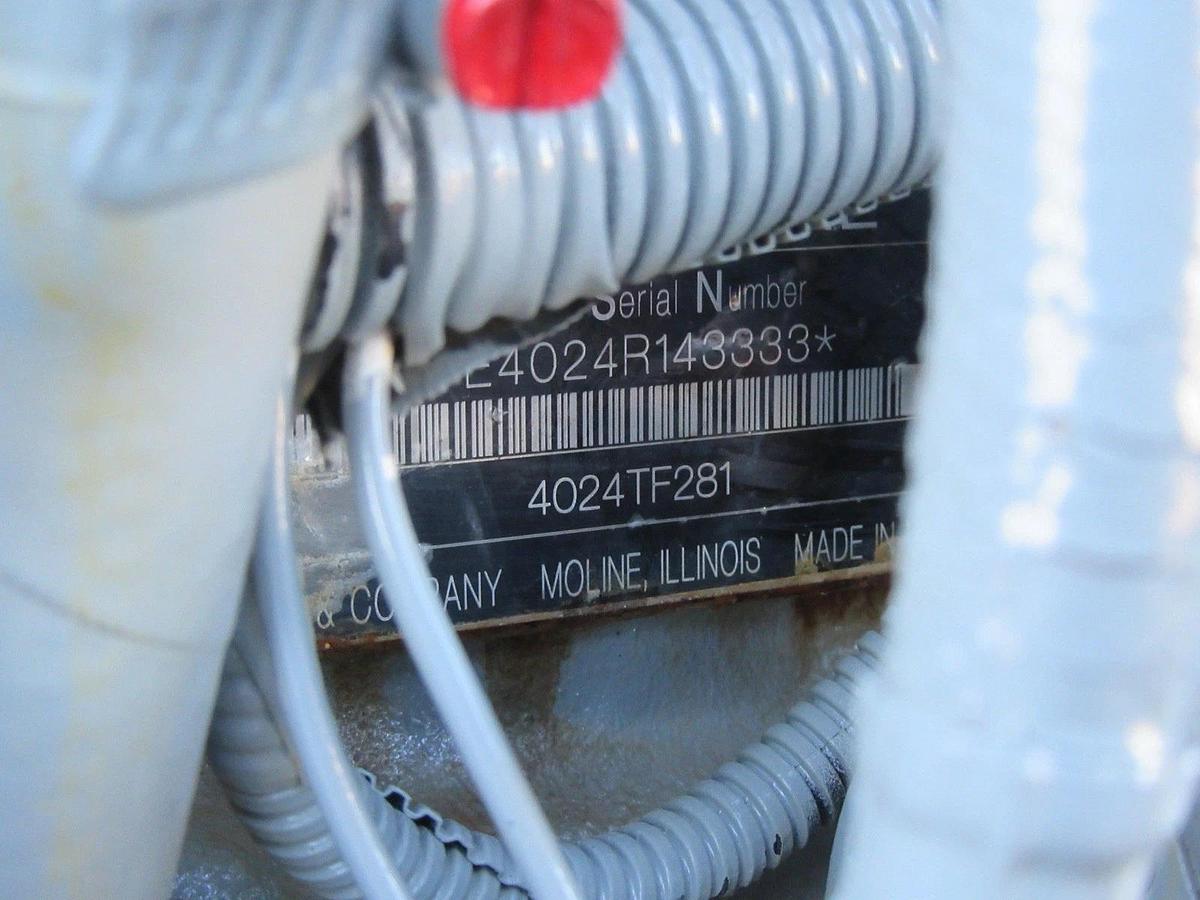 Used 30KW DIESEL GENERATOR MTU 120/240 VOLT 4024 JOHN DEERE 391 HRS SINGLE PH VIDEO