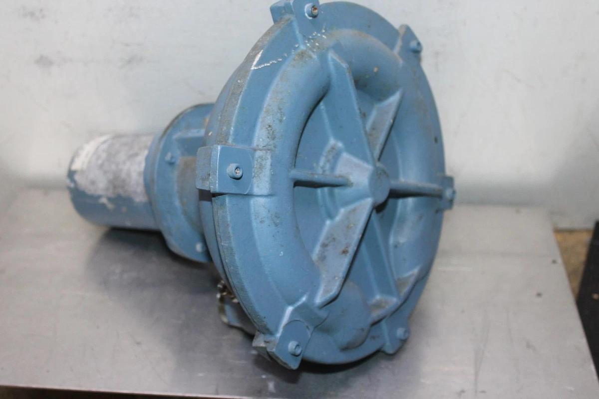 Used AMETEK DURA-TEK 3.0 ROTRON REGENATIVE BLOWER 081318 24 VDC 0.25 HP 6.5A 4000 RPM