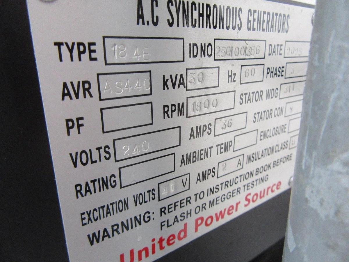 NEW 15KW GENERATOR DIESEL YANMAR 3TNV88 240V RE-CONNECTABLE 1 OR 3 PH VIDEO