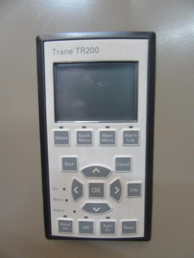 Used TRANE TRACER ADAPTIVIEW RETROFIT LIQUID CHILLER CONTROLLER CRVE203 480 V 250 HP