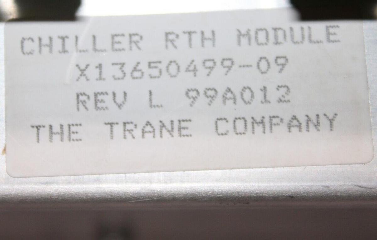 Used TRANE CHILLER RTH MODULE X13650499-09 REV. L **WARRANTY INCLUDED**