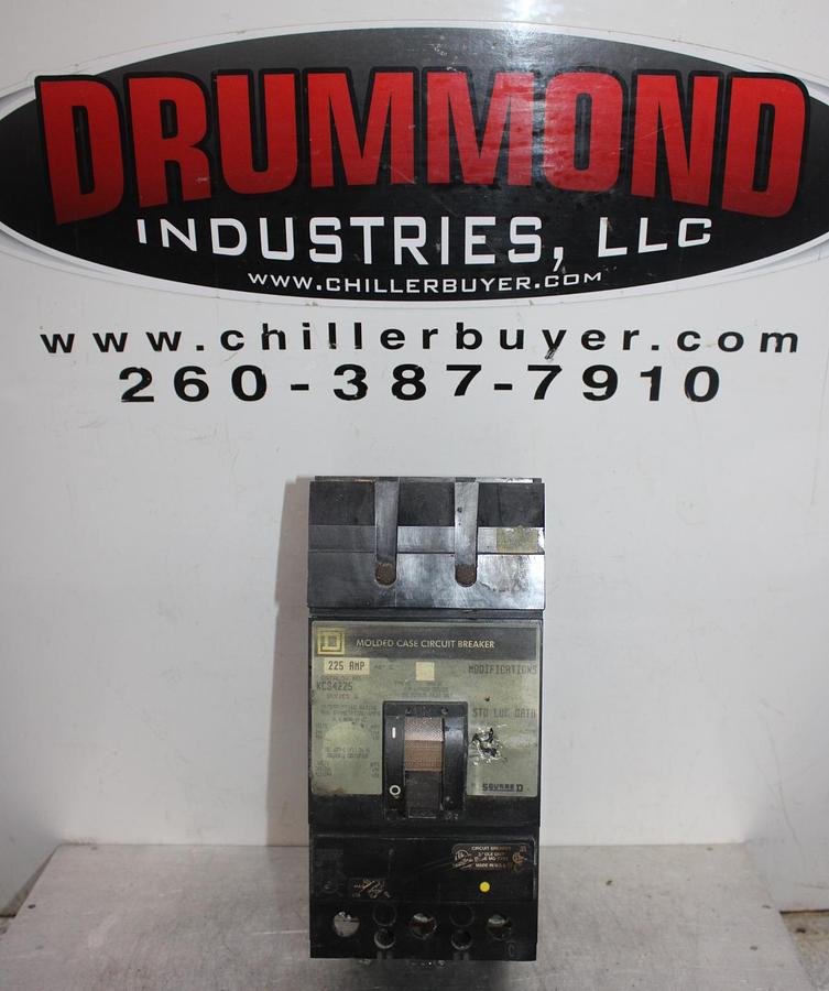 Used SQUARE D I-LINE CIRCUIT BREAKER IK36200 200 AMP 600 VAC 3-POLE