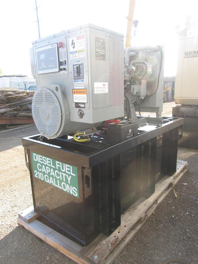Used 50 KW DIESEL GENERATOR MTU 120/240 V JOHN DEERE 315 HRS VIDEO WE SHIP