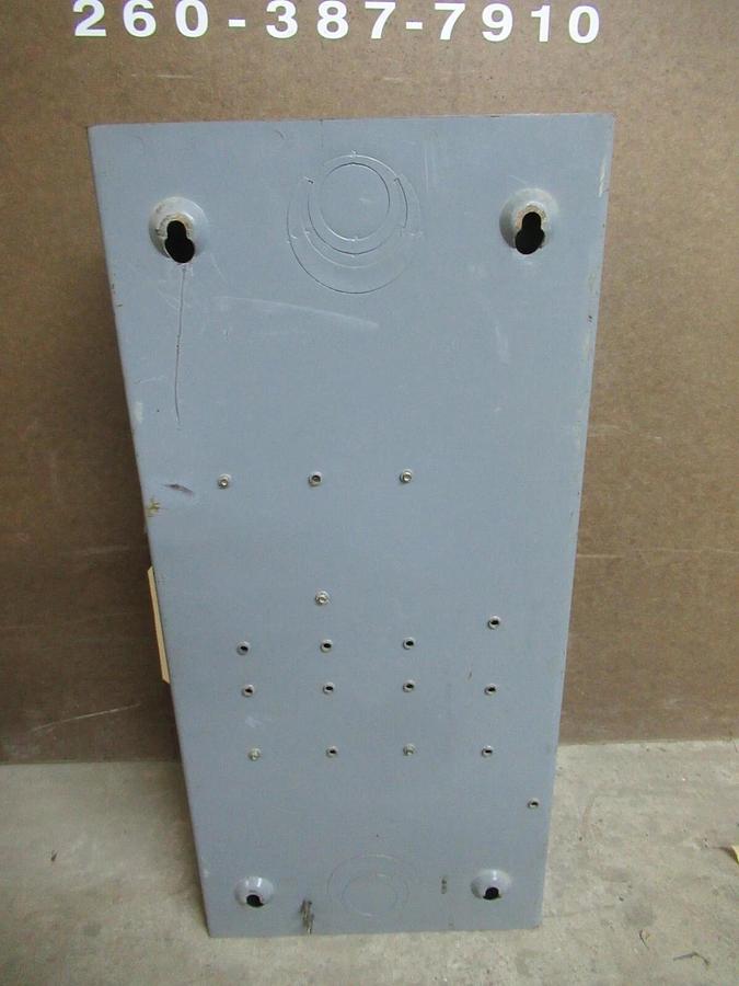 Used SQUARE D SAFETY SWITCH H-363 TYPE 1 ENCLOSURE 100 AMP 75 HP 600 VAC 2-POLE