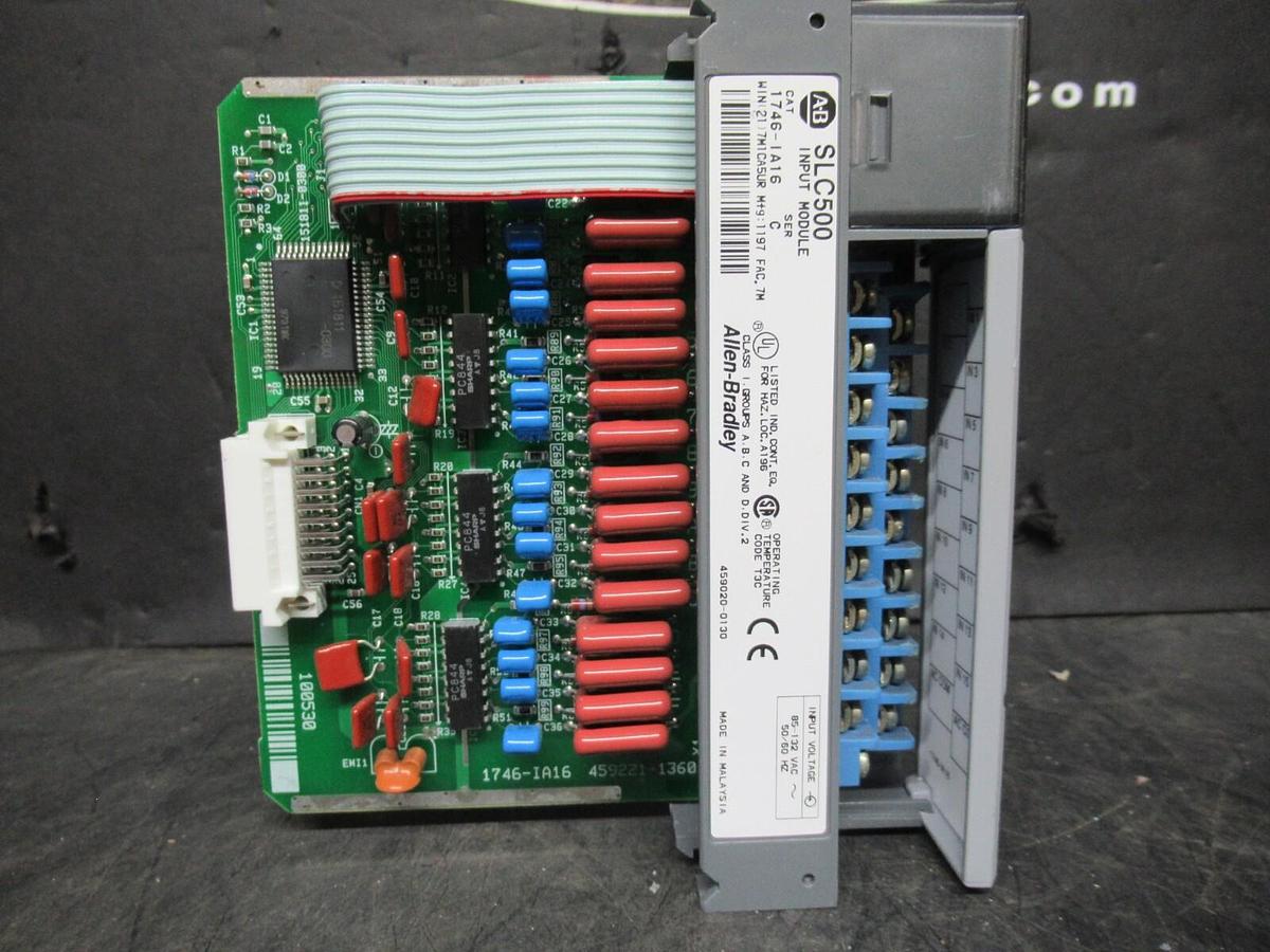 ALLEN BRADLEY SLC-500 INPUT MODULE 1746-IA16 SER. C *NEW SURPLUS*