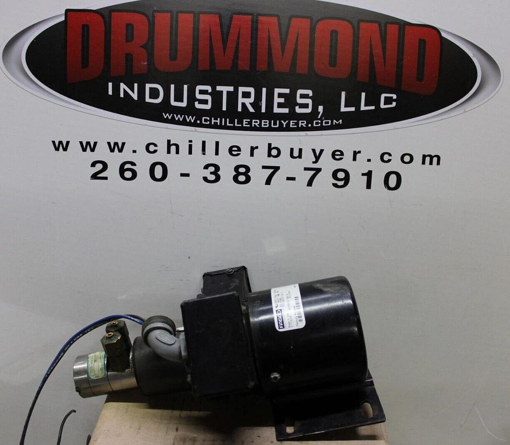 Used FASCO OIL PUMP 30109-1 71624747 U62B1 230 VOLT 50/60 HZ 1.48 AMP W/ K10383