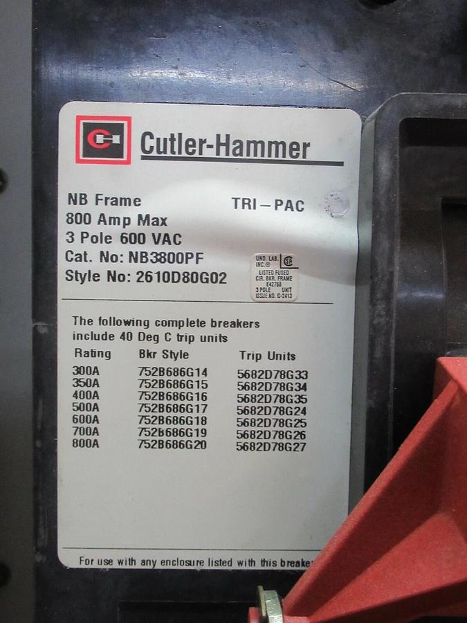 Used WESTINGHOUSE 350 HP 420 A SOLID STATE REDUCED VOLTAGE STARTER 480 V VECTROL